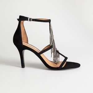 &Other Stories Black Rhinestones Pump